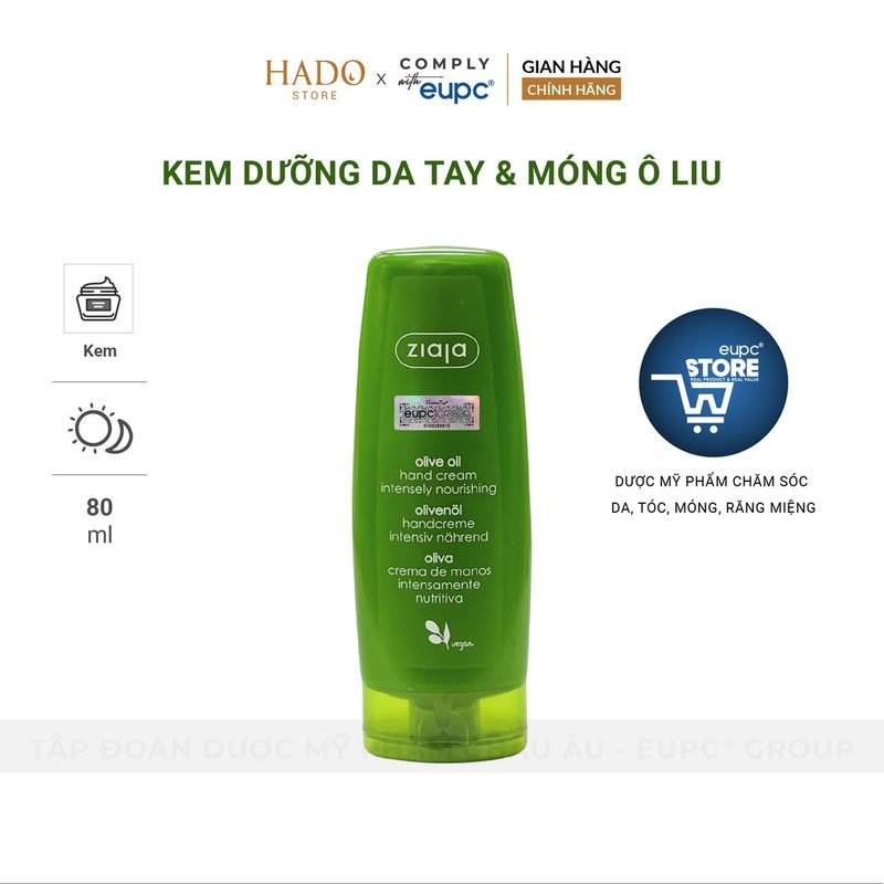 Kem dưỡng da tay và móng dầu ô liu Ziaja 80ml - ảnh 3