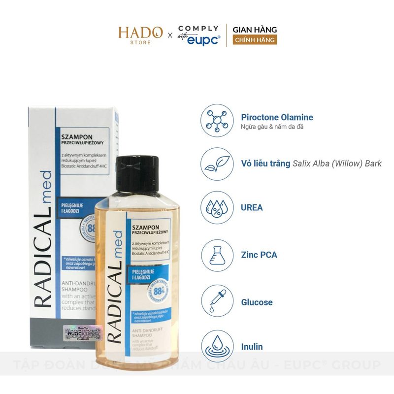 Dầu gội giảm gàu Farmona Radical Med 100ml - ảnh 2
